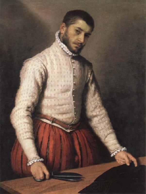 Giovanni Battista Moroni the tailor Norge oil painting art